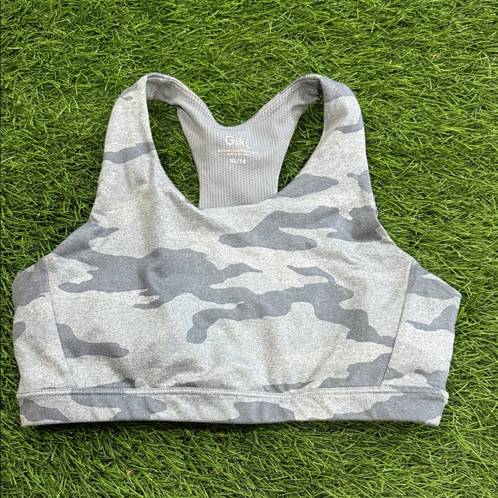 Athleta Girl Sports Bra - Camouflage